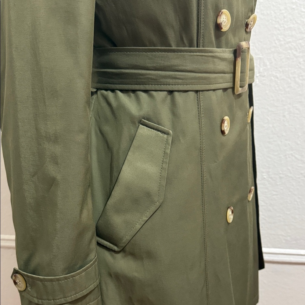 Ralph Lauren Khaki Women's Trench Coat - Picture 8 of 16